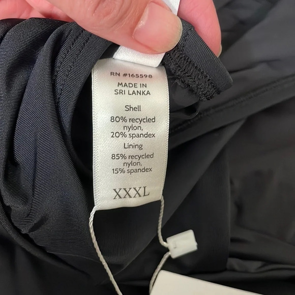 Andie Swim The Cheeky Mykonos One Piece Swimsuit Black plus size XXXL NWT - Picture 5 of 7